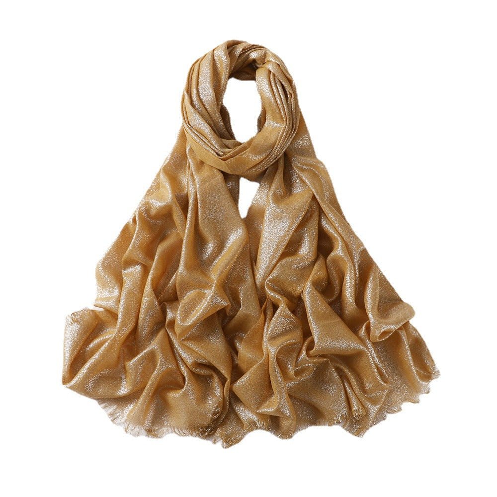 Shining Artificial Bright Silk Hijab (MH100)