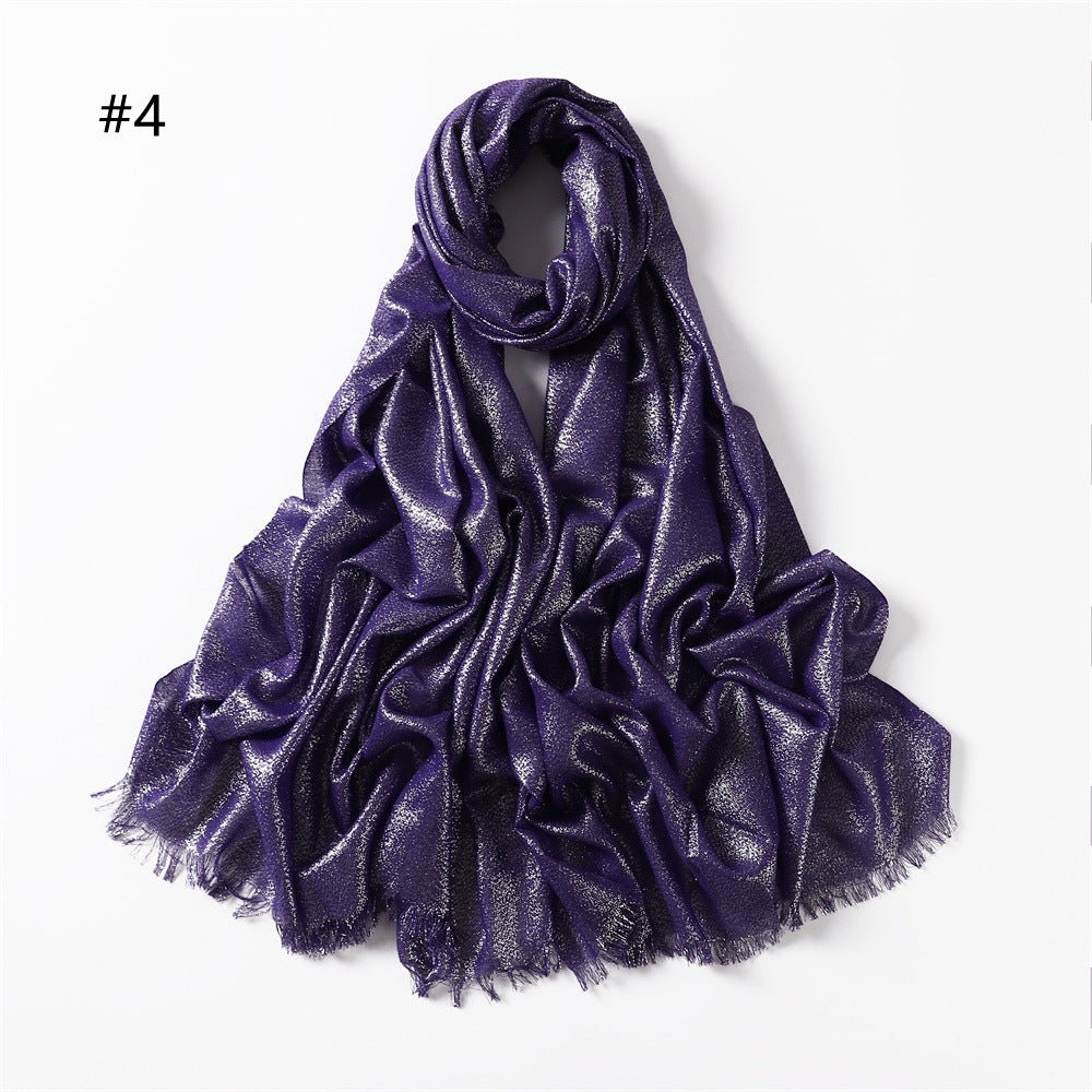 Shining Artificial Bright Silk Hijab (MH100)