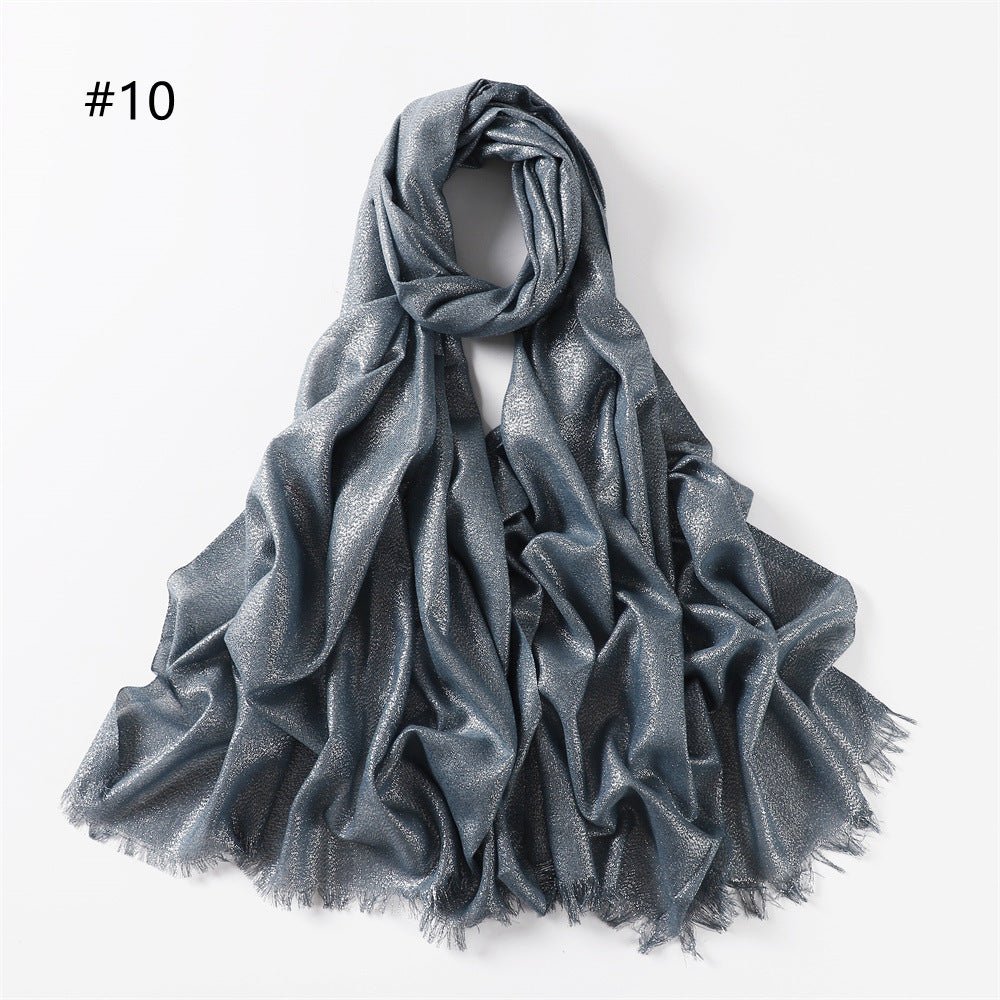 Shining Artificial Bright Silk Hijab (MH100)