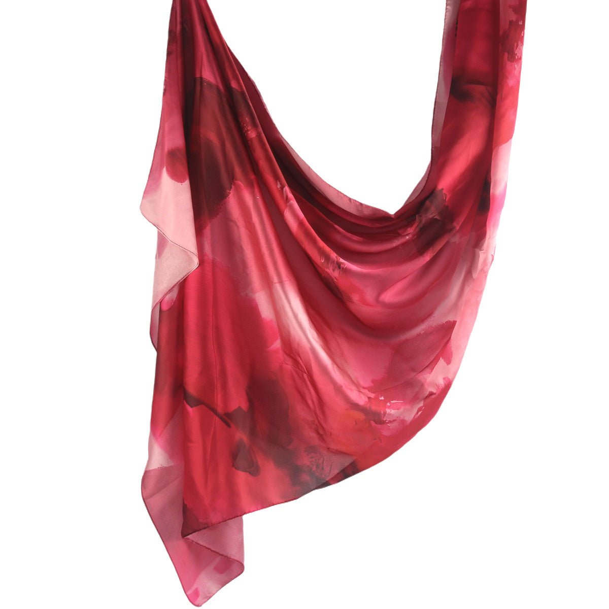 Silk Marble Print Hijab Scarf(MH209)