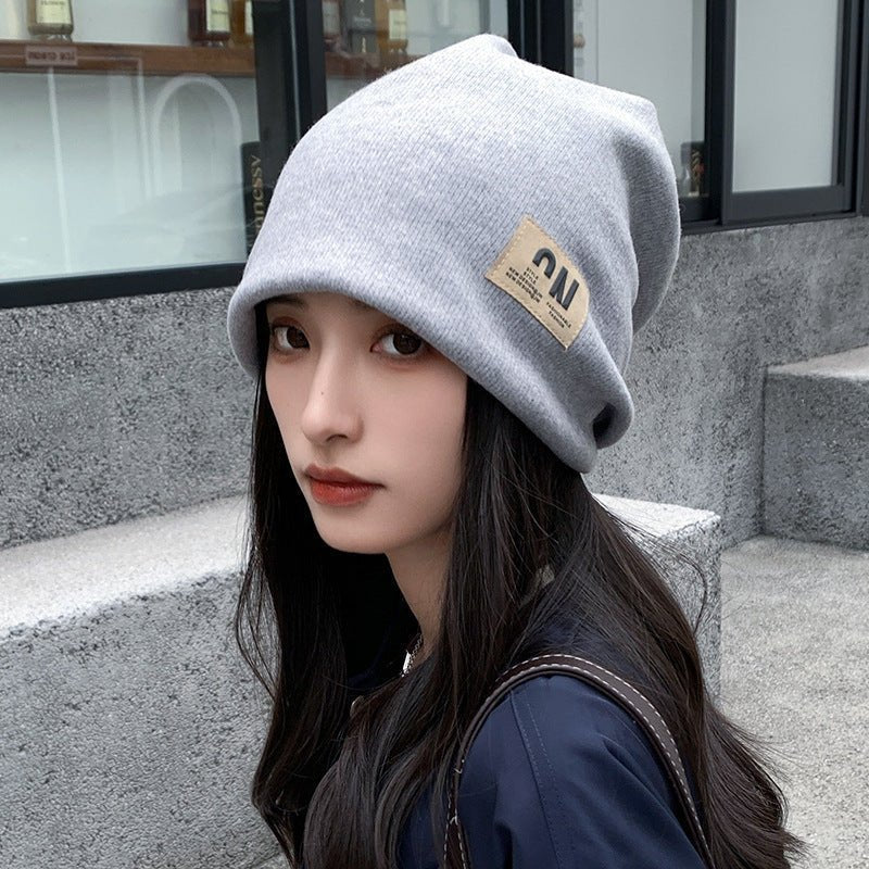Slouchy Drawstring Beanie Hat(MAC304)