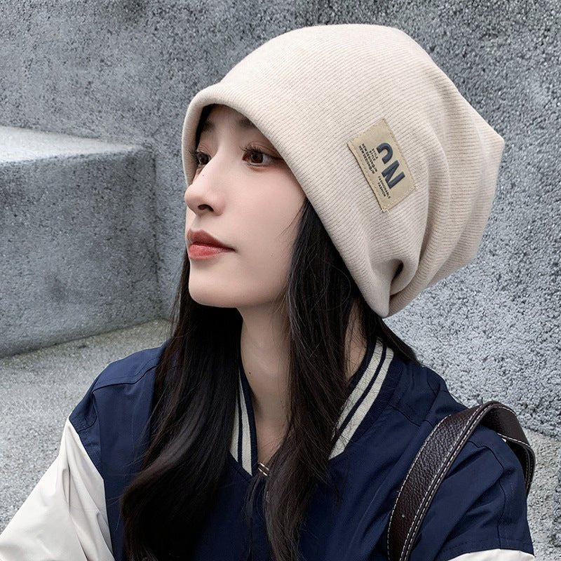 Slouchy Drawstring Beanie Hat(MAC304)