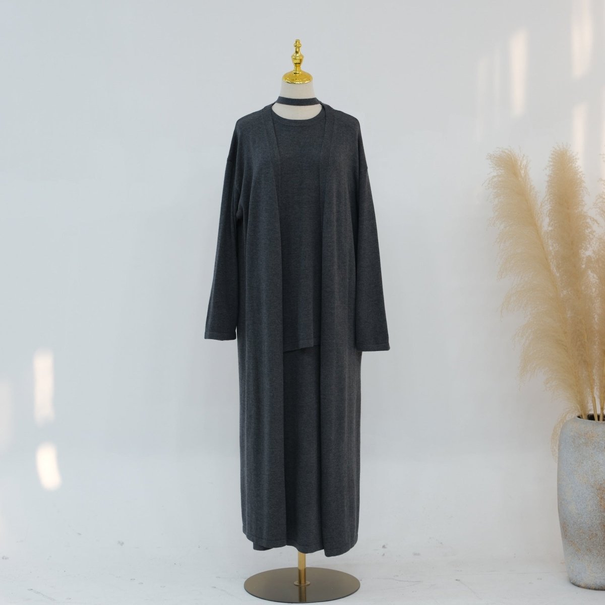 Soft Knit Three-Piece Set(MOA284)