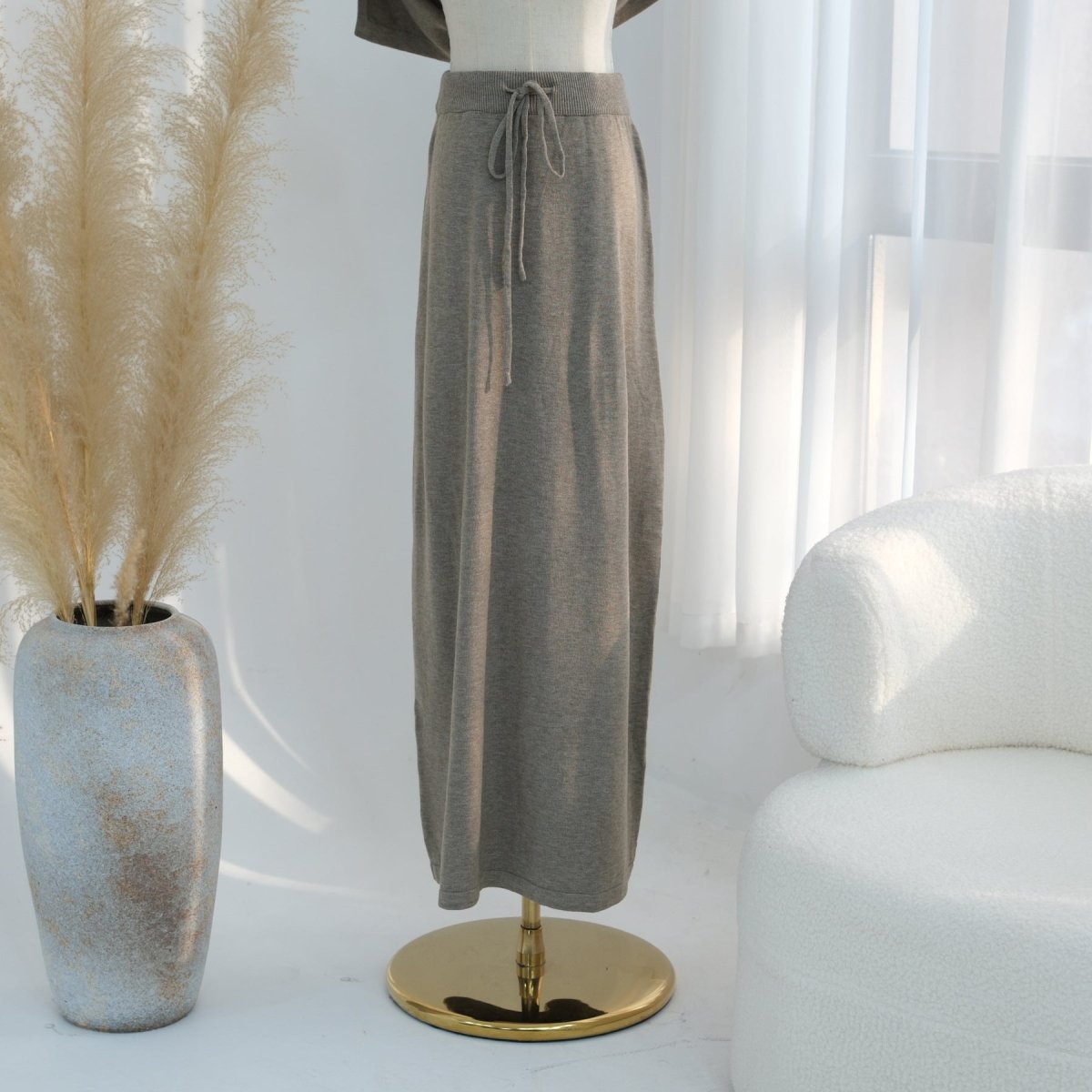 Soft Knit Three-Piece Set(MOA284)