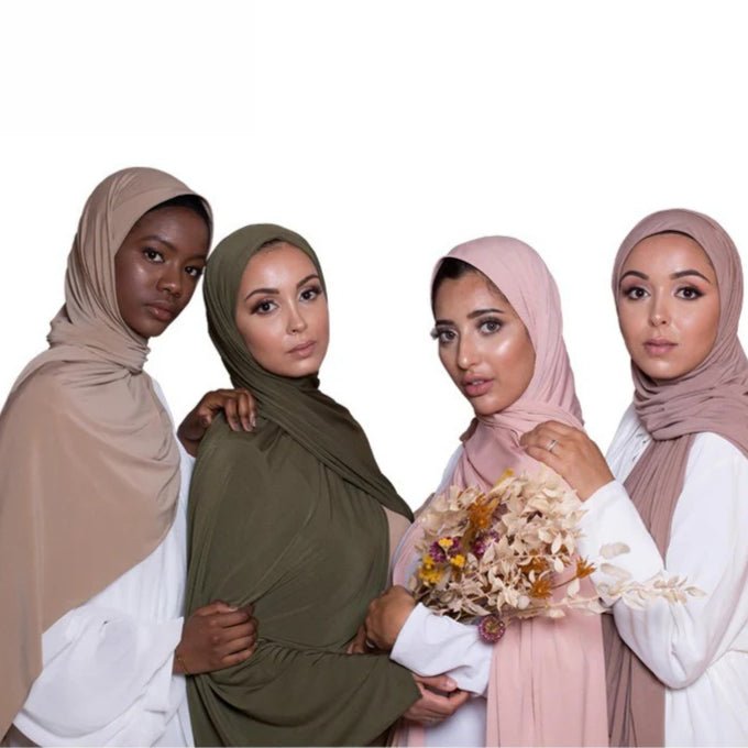 Solid Color Versatile Minimalist Hijab (MH190)