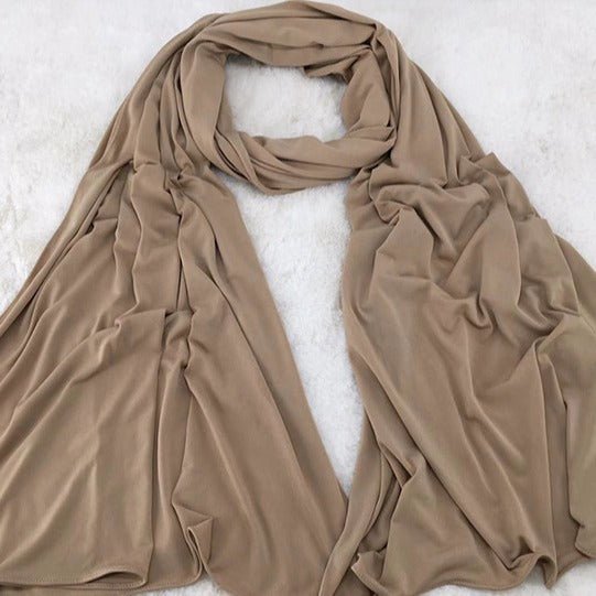 Solid Color Versatile Minimalist Hijab (MH190)
