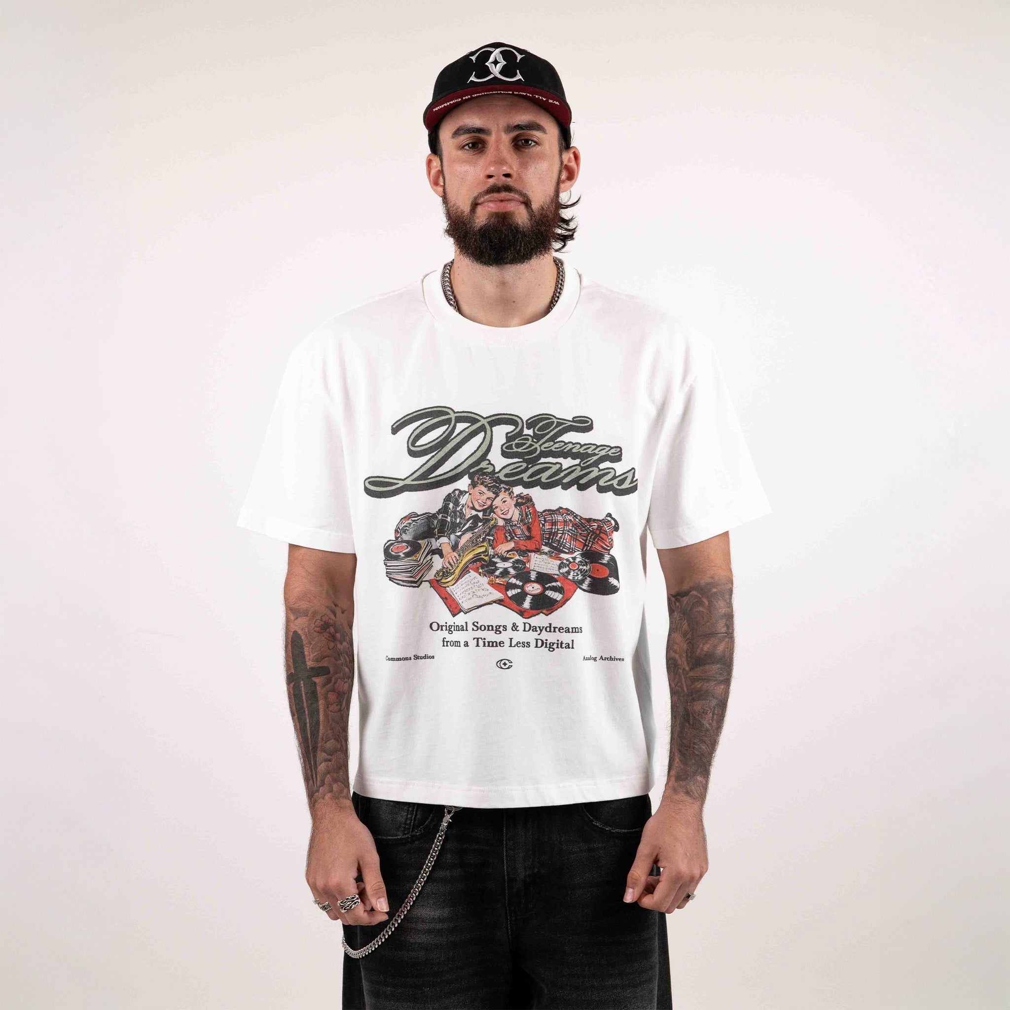 Commons Teenage Dreams Tee White