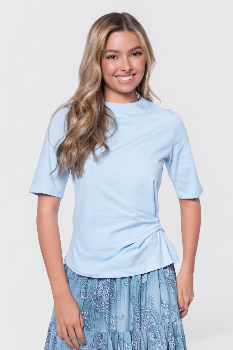 Sonia Top (Light Blue)