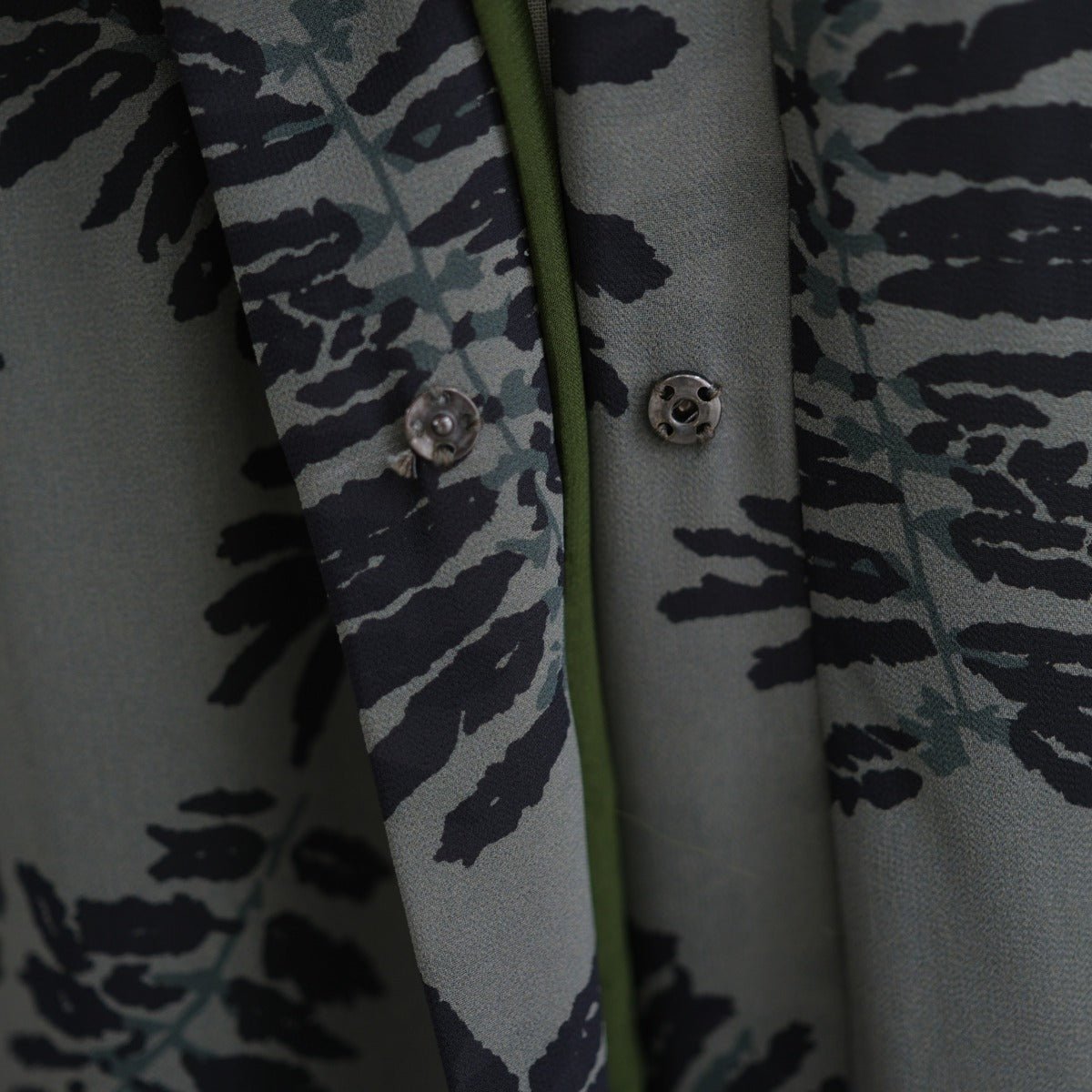 Spring Summer Floral Print Chiffon Cardigan | Double-Layer Modest Cover-Up Abaya (MOA170)