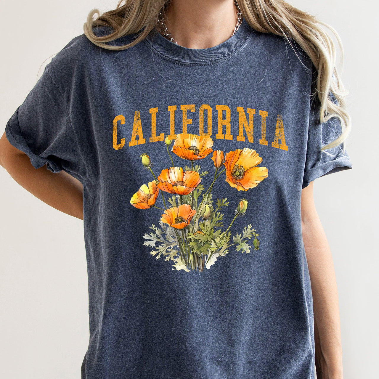 California State Flower Comfort Colors Tee