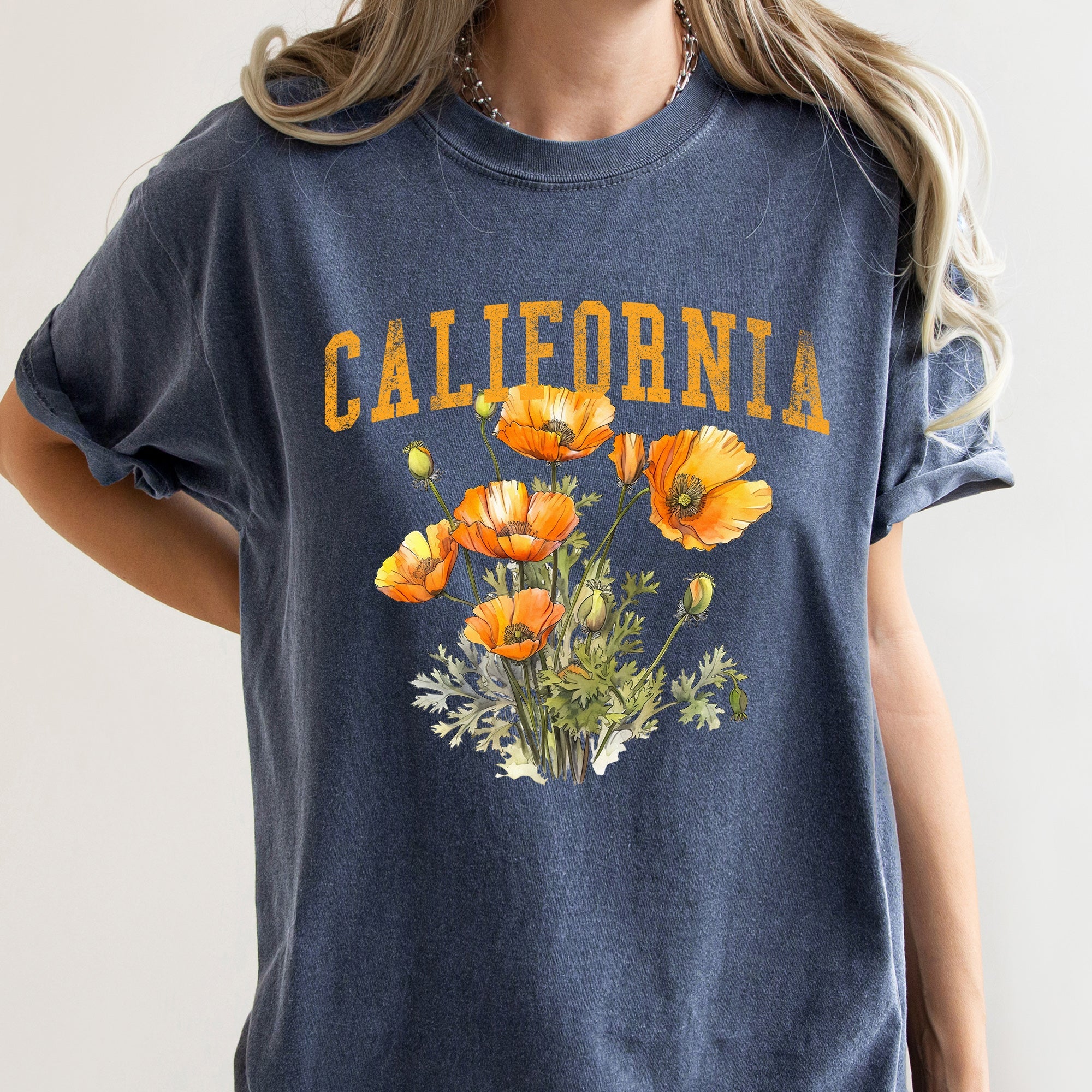 California State Flower Comfort Colors Tee