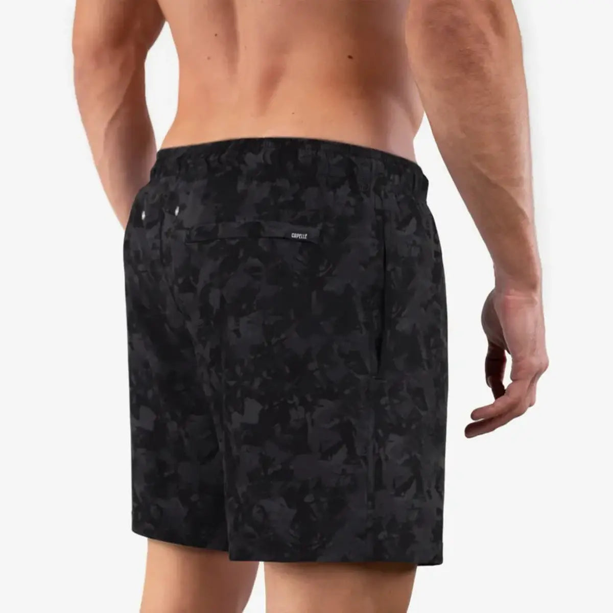 Men’s Premium Compression-Lined Hybrid Shorts – Street Camo