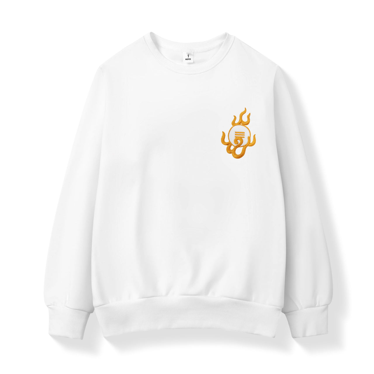 SW9017 Coin Tiger Embroidery Sweater