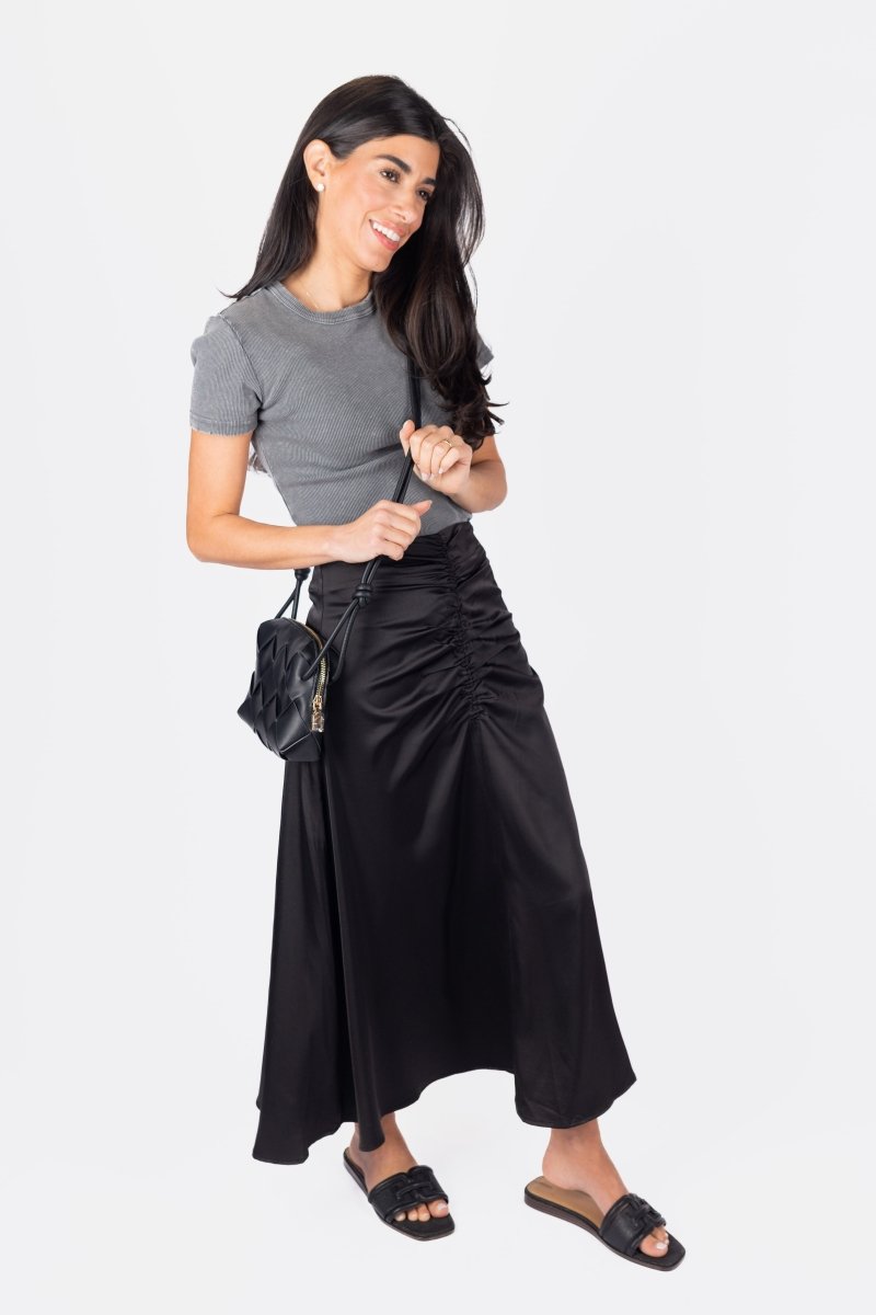 Sylvie Skirt (Black Solid)