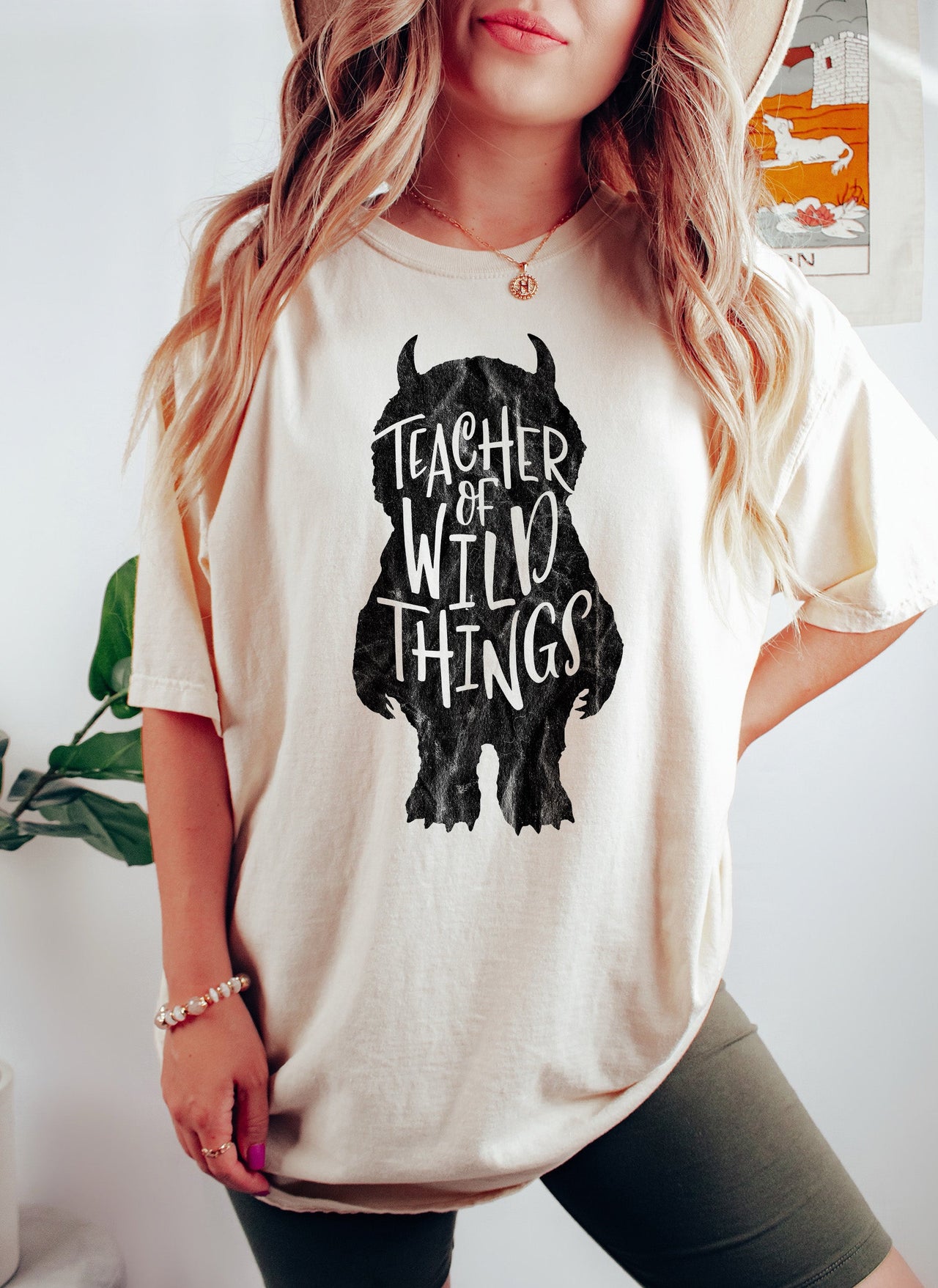 Teacher Of Wild Things Comfort Colors Tee