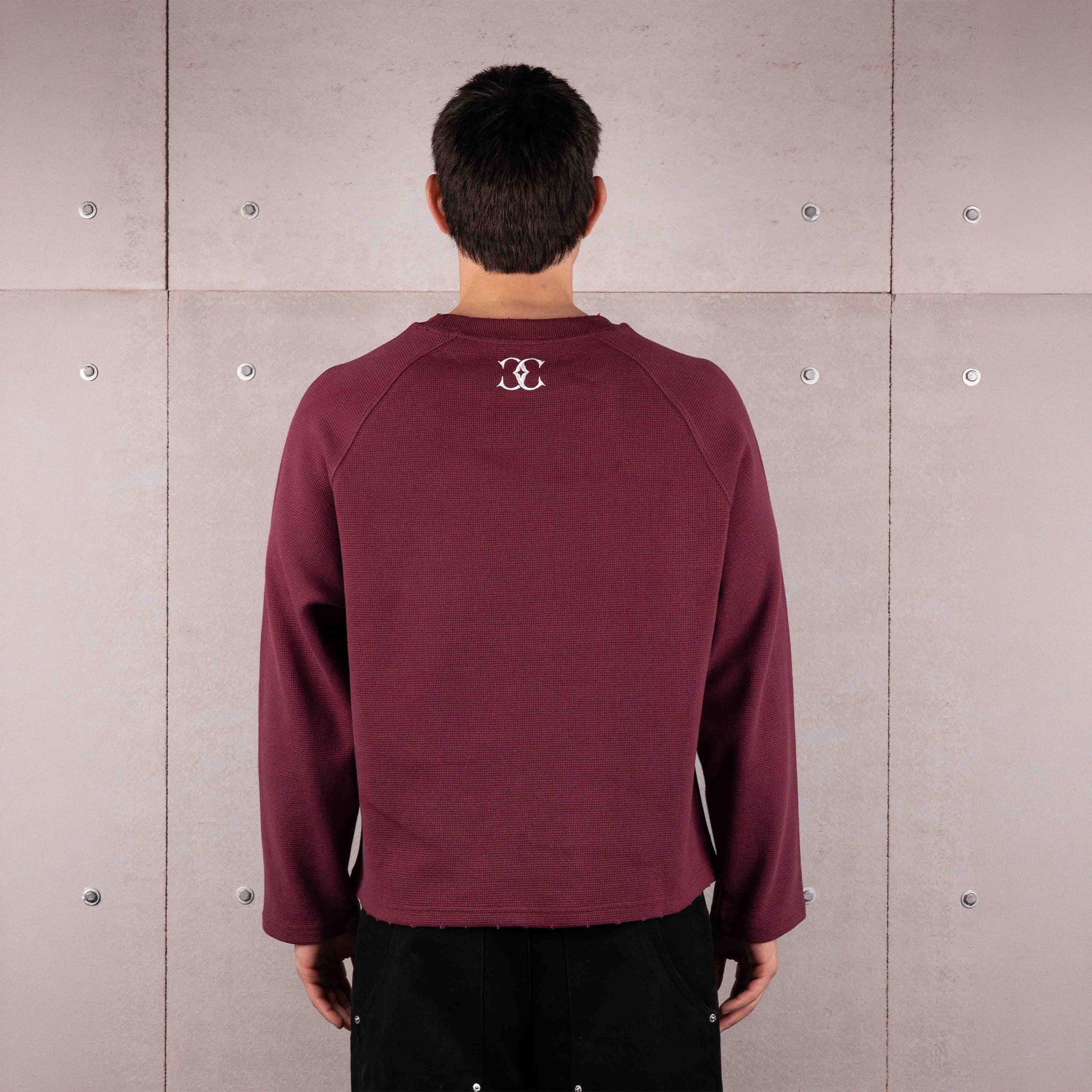 Commons Thermal Long Sleeve Tee Plum