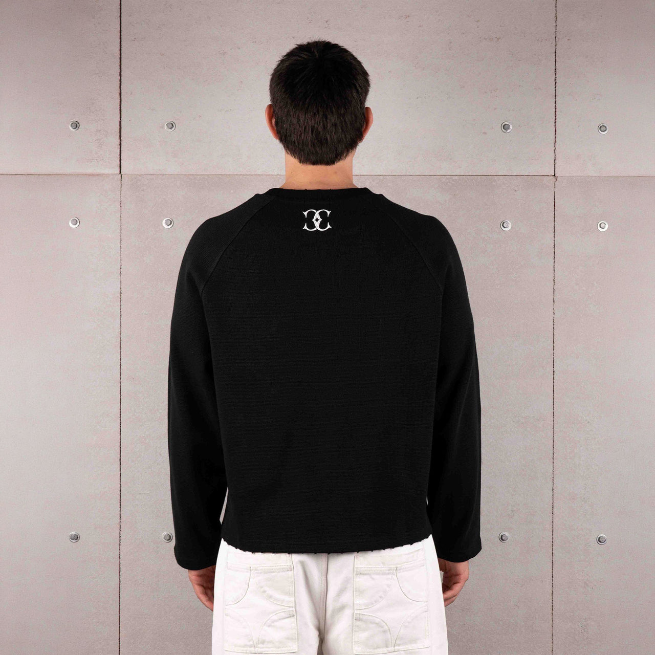 Commons Thermal Long Sleeve Tee Black