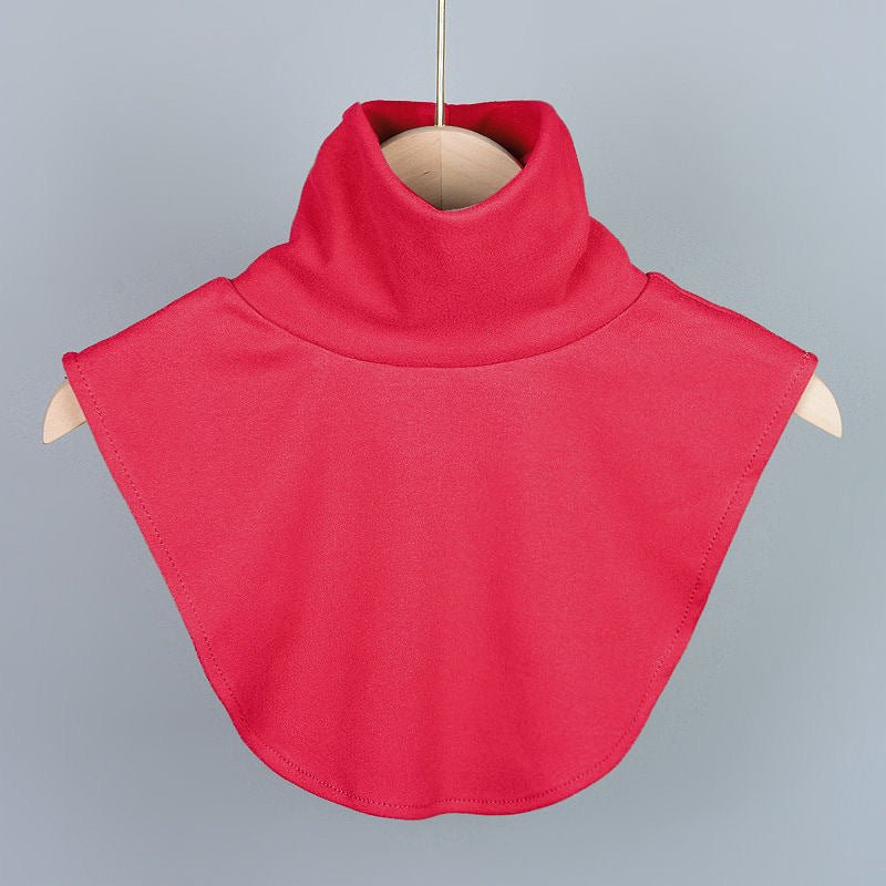Thickened High-Neck Base Layer Decorative Detachable Collar (MAC297)