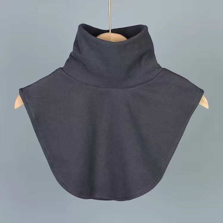 Thickened High-Neck Base Layer Decorative Detachable Collar (MAC297)