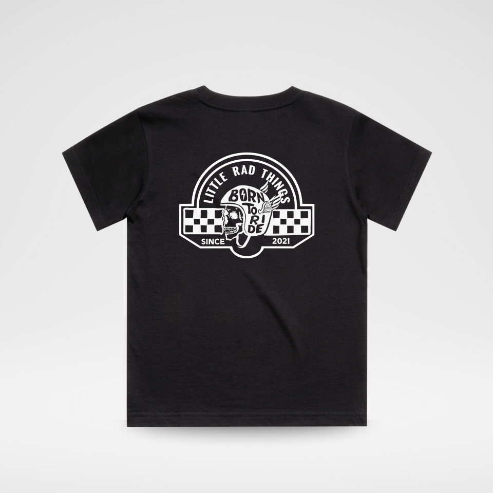 TIL DEATH DO WE RIDE TEE - BLACK