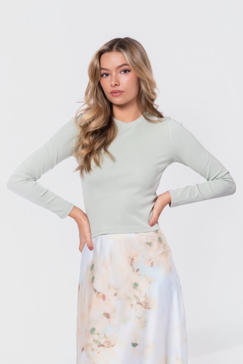 Tina Top (Light Sage)