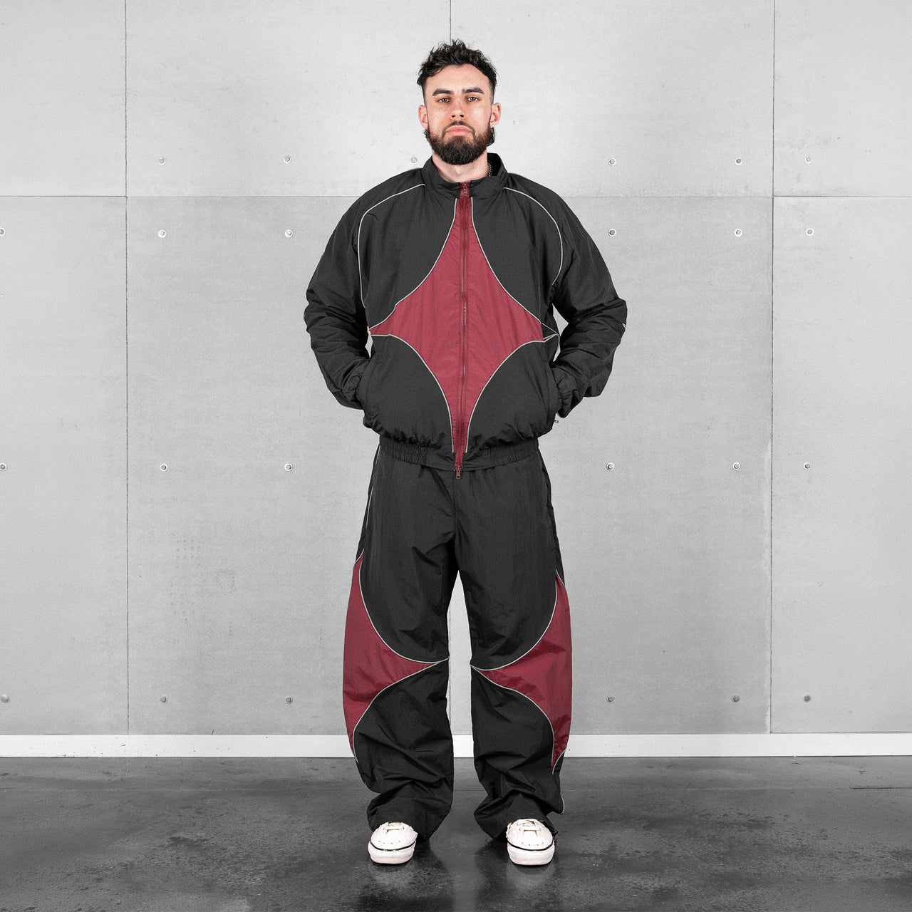 Commons Star Reflective Tracksuit Zip-Up