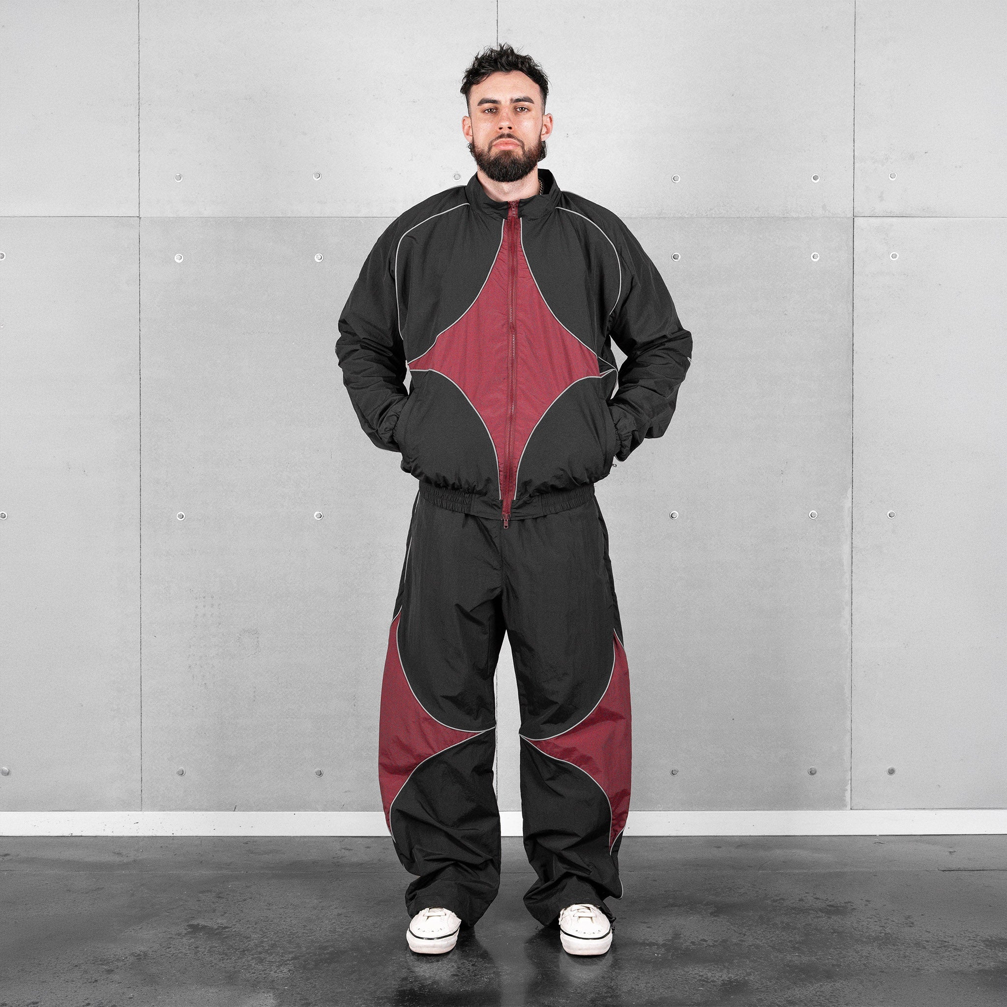 Commons Star Reflective Tracksuit Zip-Up