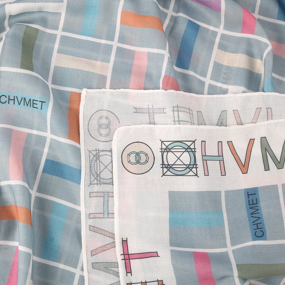 Twill Cotton Printed Scarf (MH215)