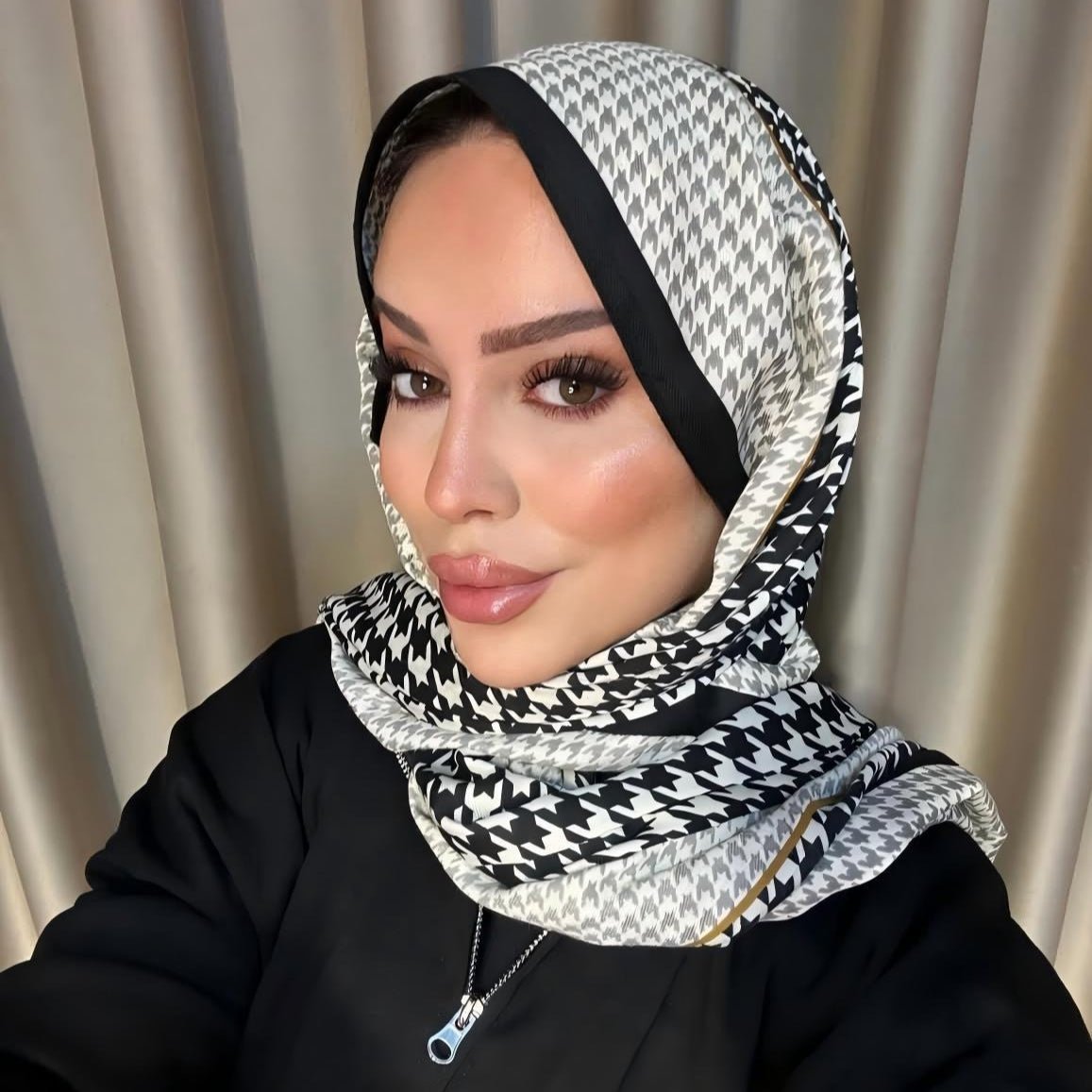 Twill Cotton Printed Scarf (MH215)