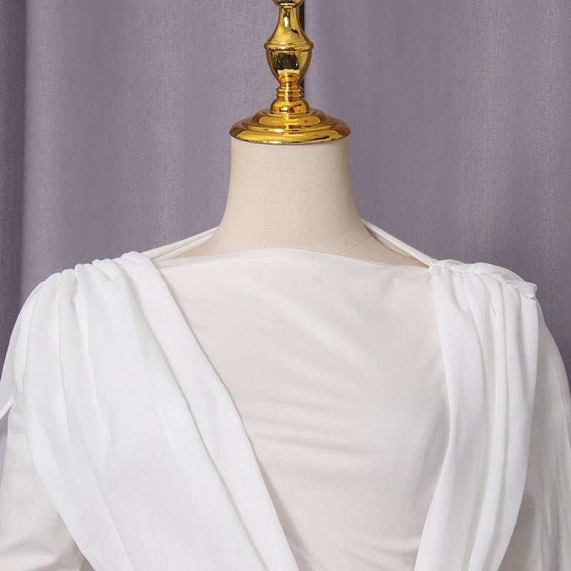 Twisted Drape Maxi Dress(MS364)