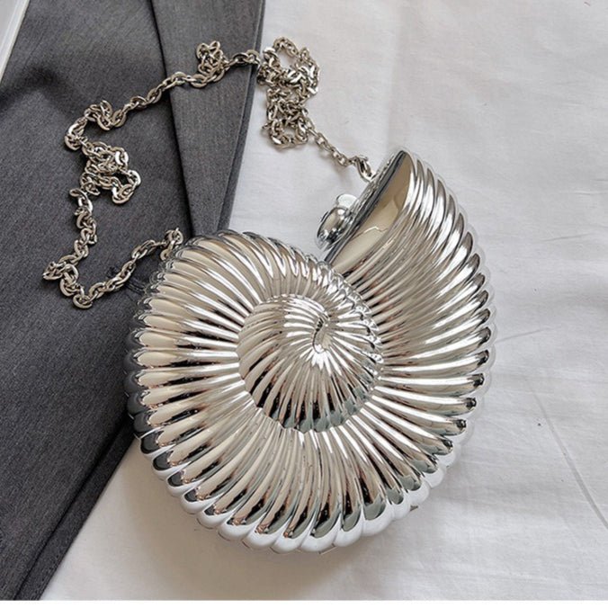 Unique Chic Conch Shell Inspired Clutch Bag (MAC311)
