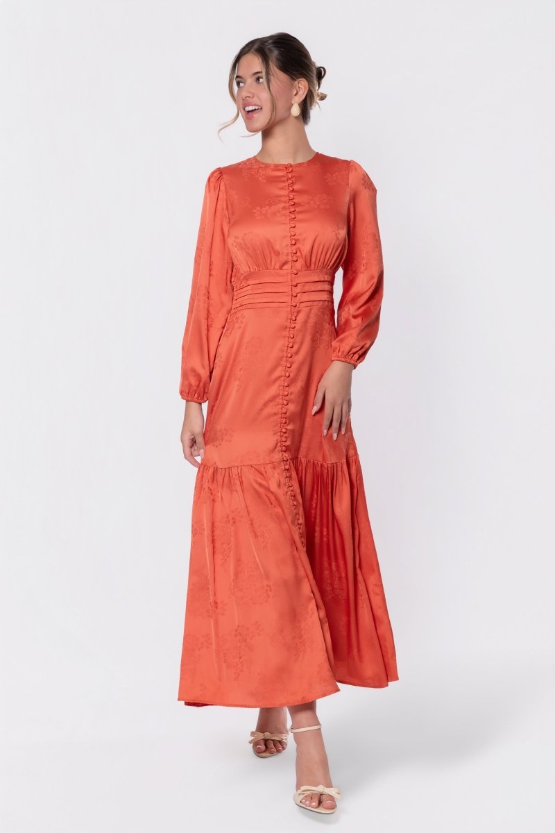 Valentina Dress (Orange)