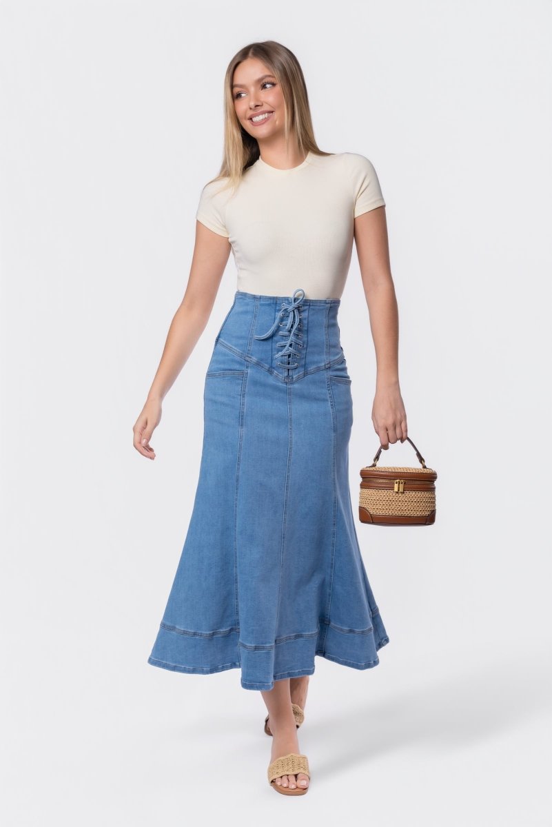 Vera Skirt (Blue)