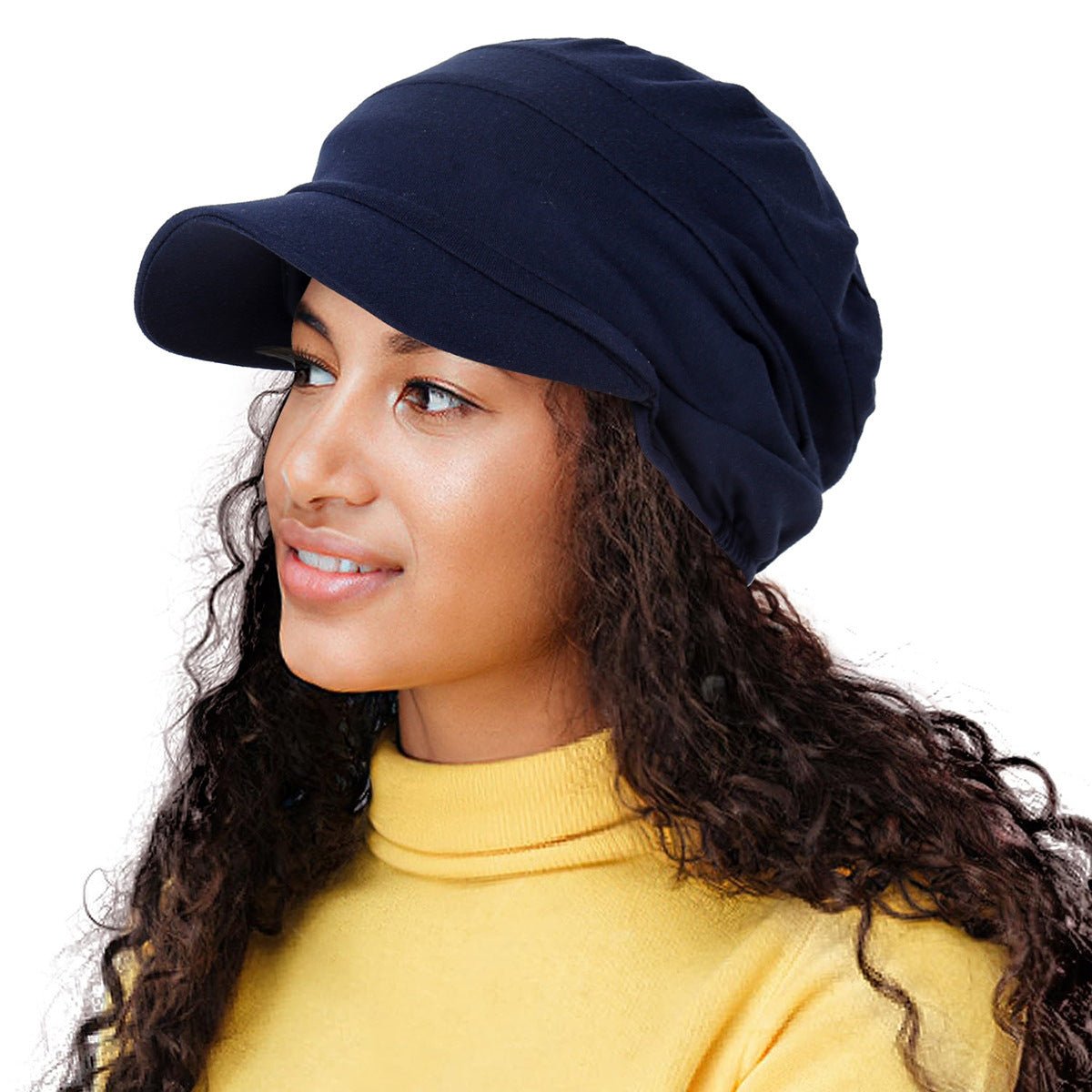 Versatile Hijab, Bottom Hat with Brim (MH108)