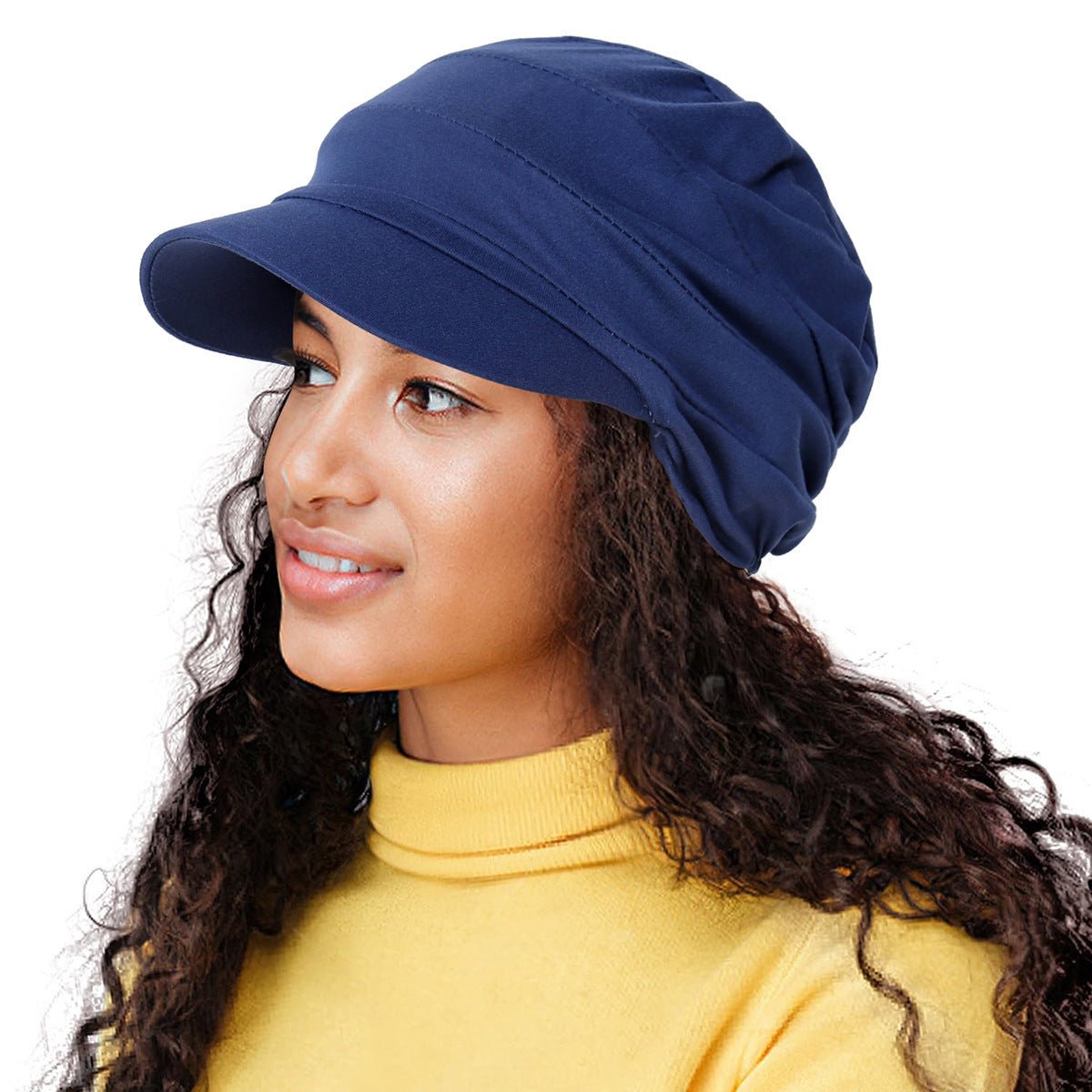 Versatile Hijab, Bottom Hat with Brim (MH108)
