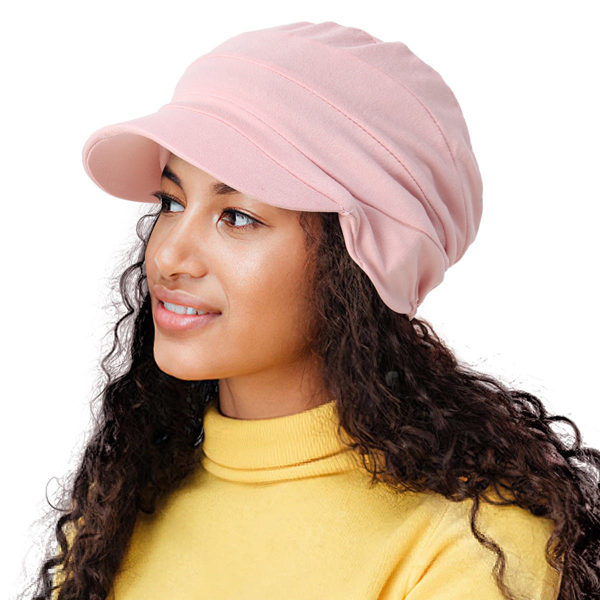 Versatile Hijab, Bottom Hat with Brim (MH108)