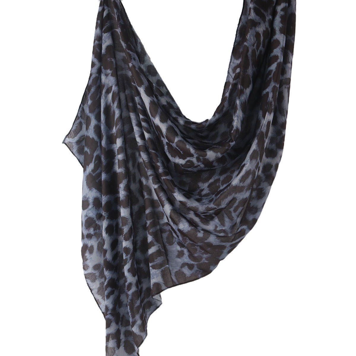 Versatile Leopard Print Fashionable Hijab (MH164)