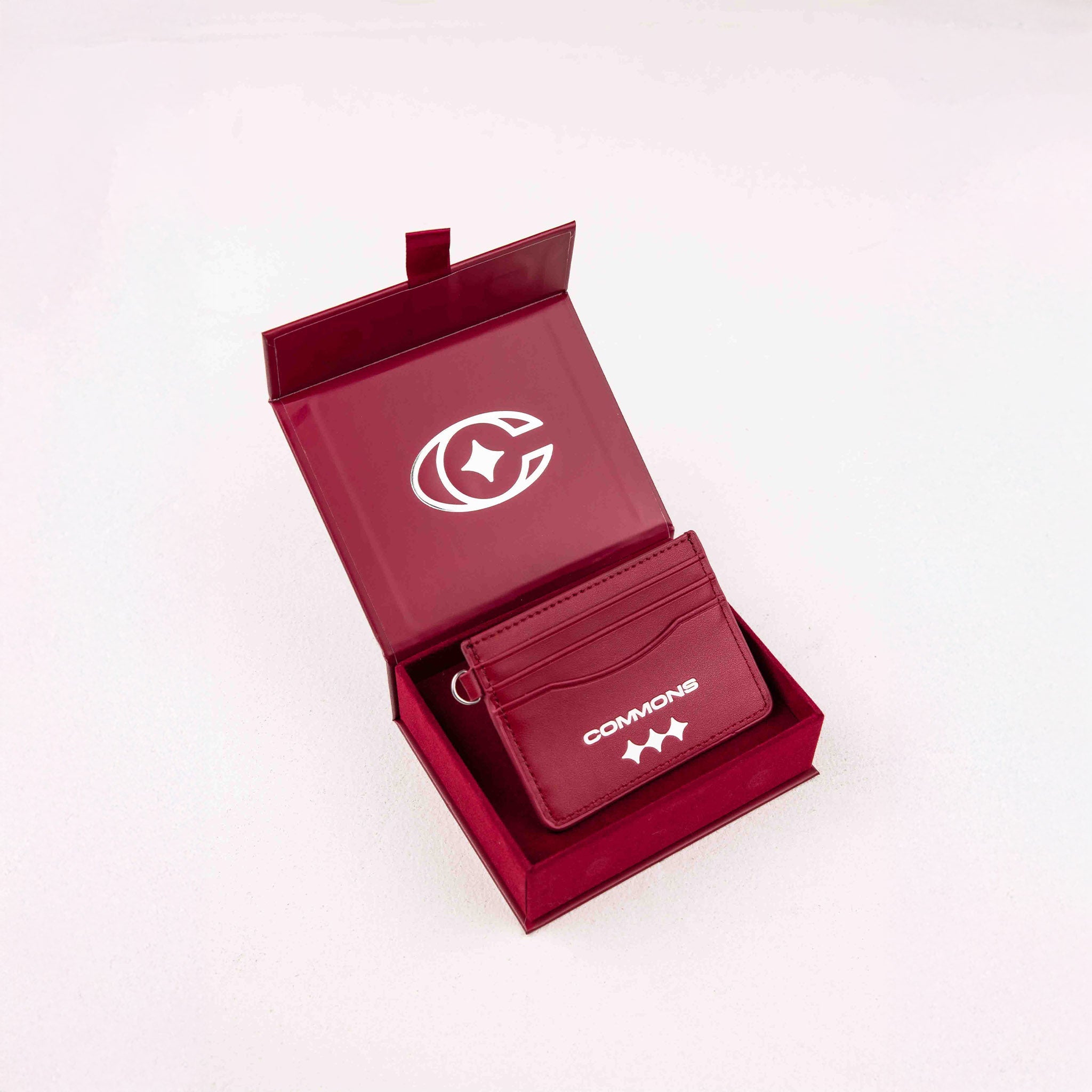 Commons Signature Plum Card Holder
