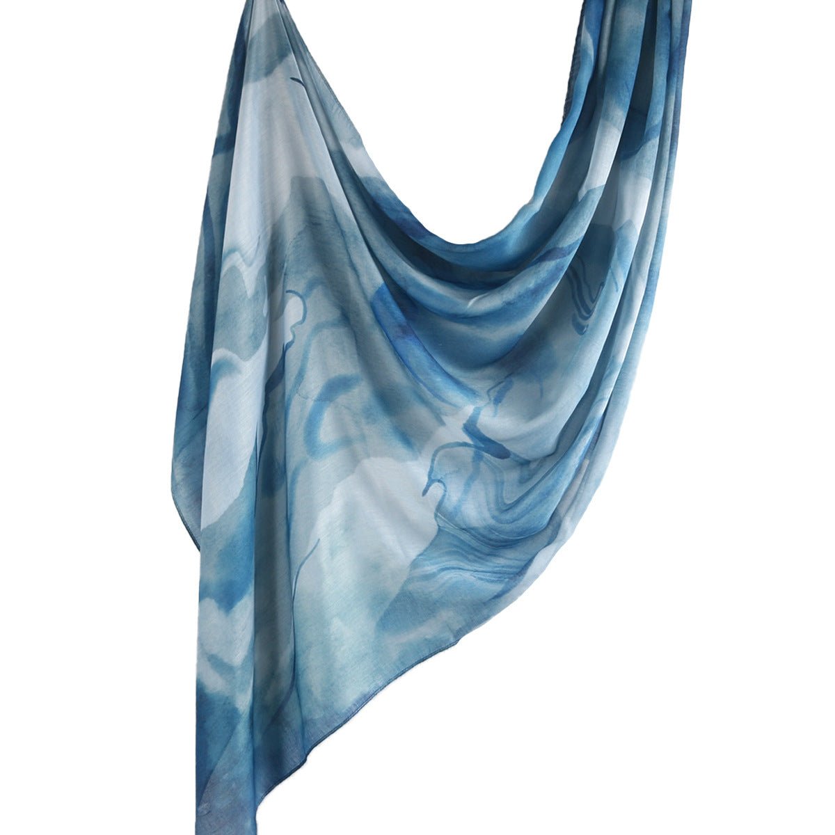 Watercolour Floral  Printed Hijab (MH103)