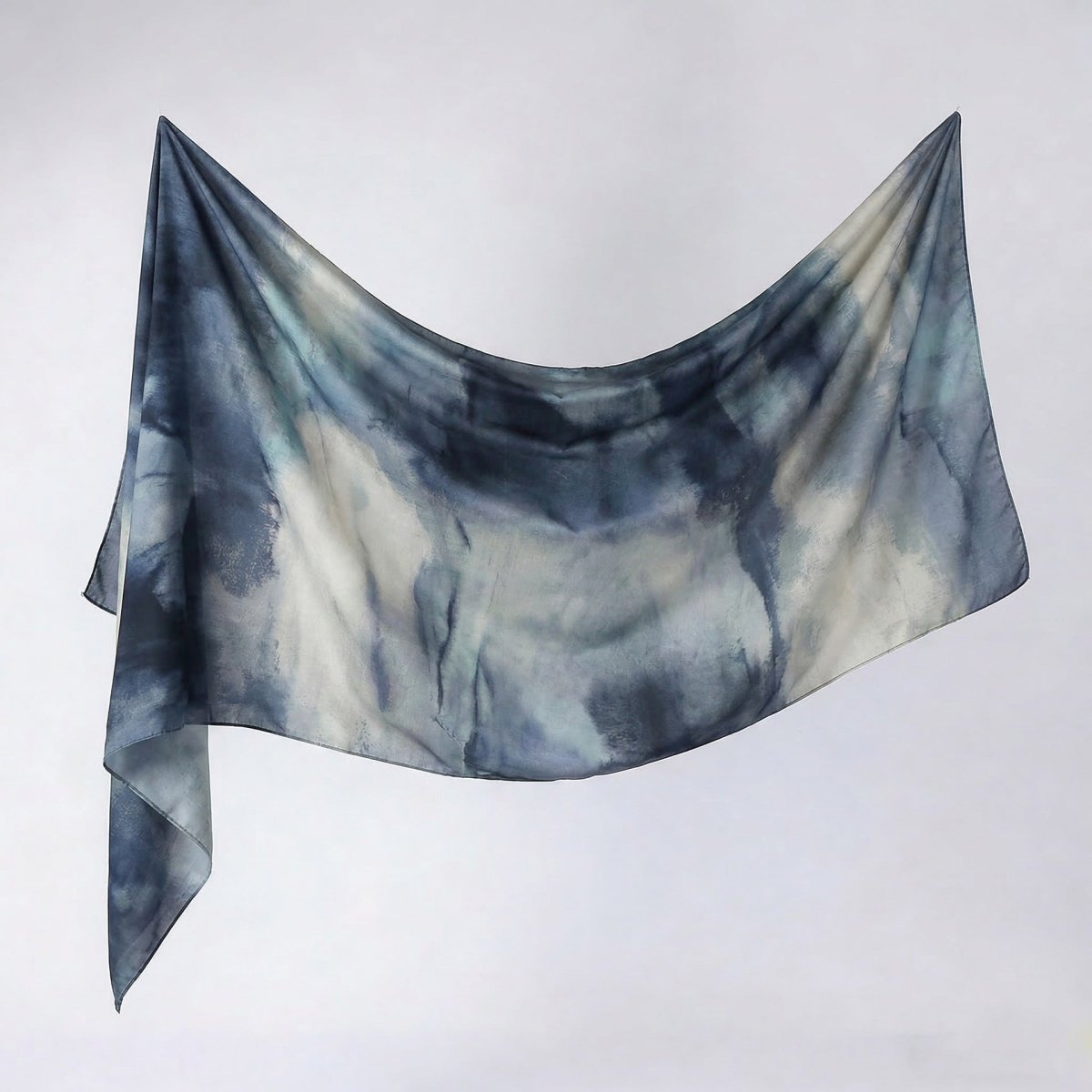 Watercolour Print Hijab Shawl(MH229)