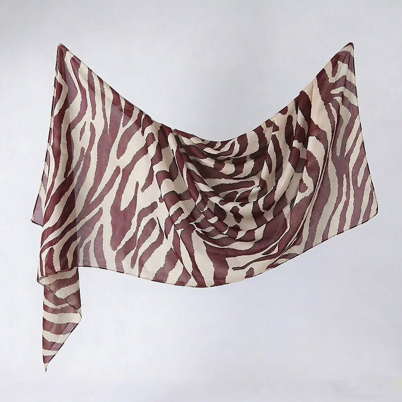 Watercolour Print Hijab Shawl(MH229)