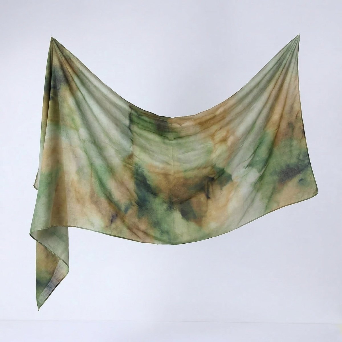 Watercolour Print Hijab Shawl(MH229)