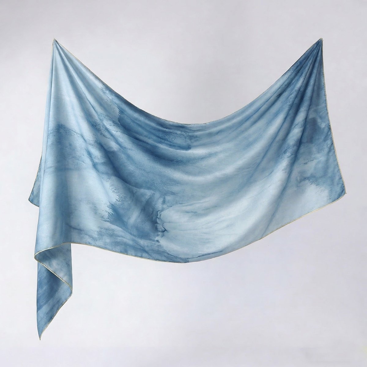 Watercolour Print Hijab Shawl(MH229)