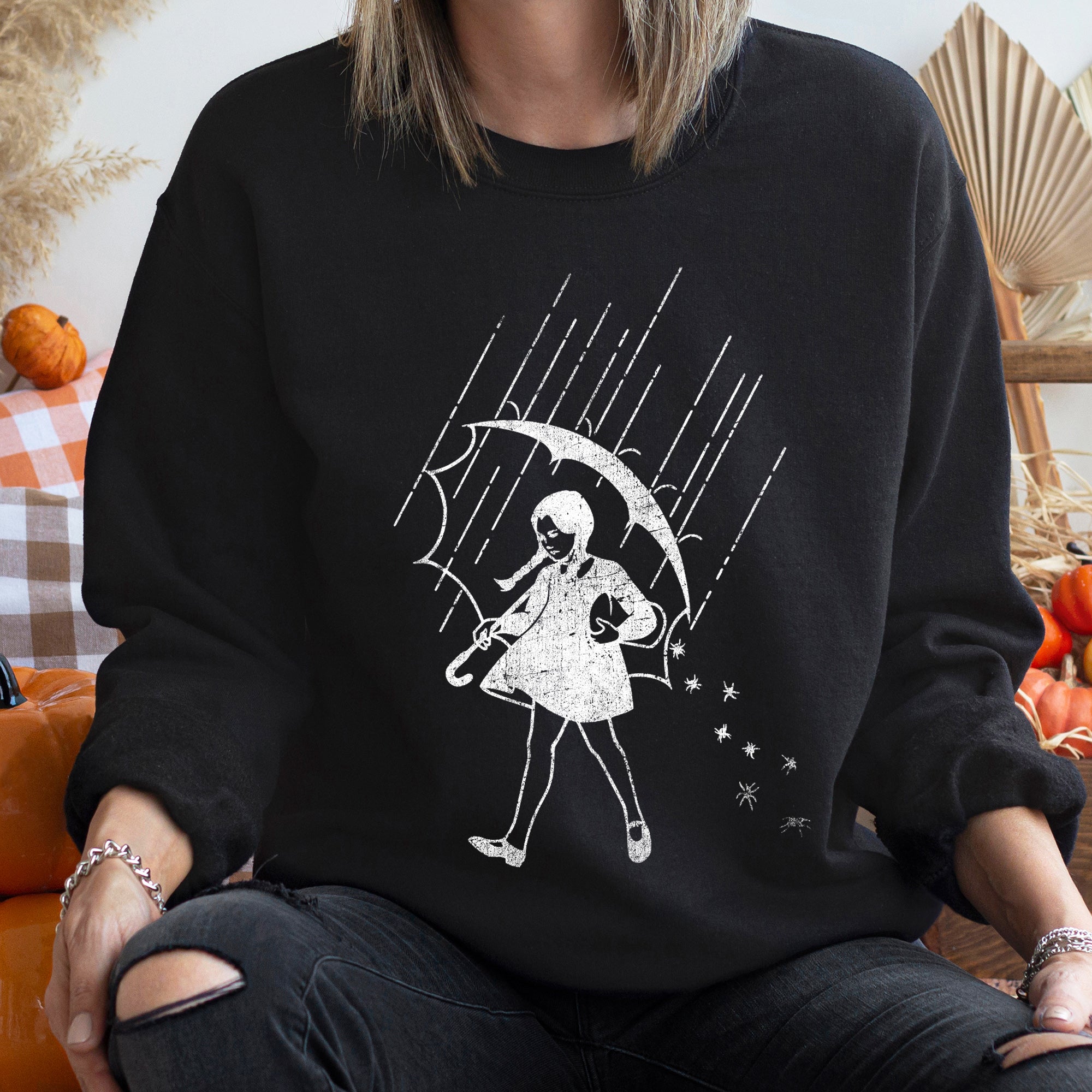 Wednesday Salty Halloween Premium Cotton Blend Cozy Fleece For Everyday Comfort And Warmth Sweatshirt