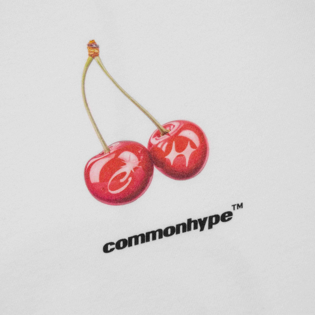 Common Hype Cherry Tee White