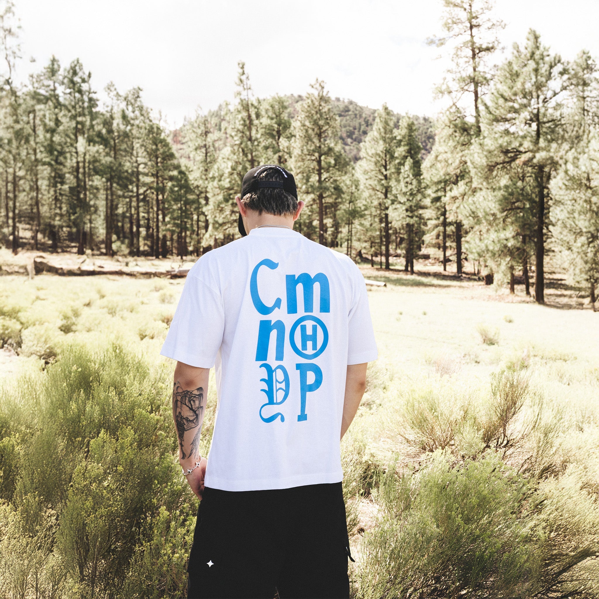 Common Hype Statement Tee White