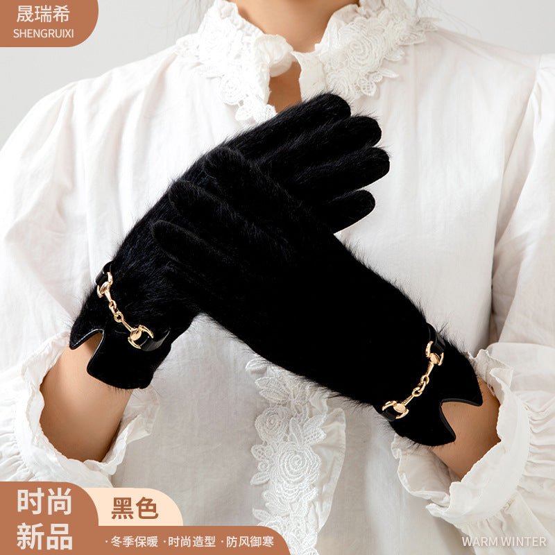 Winter Everyday Versatile Plush Warm Gloves (MAC309)