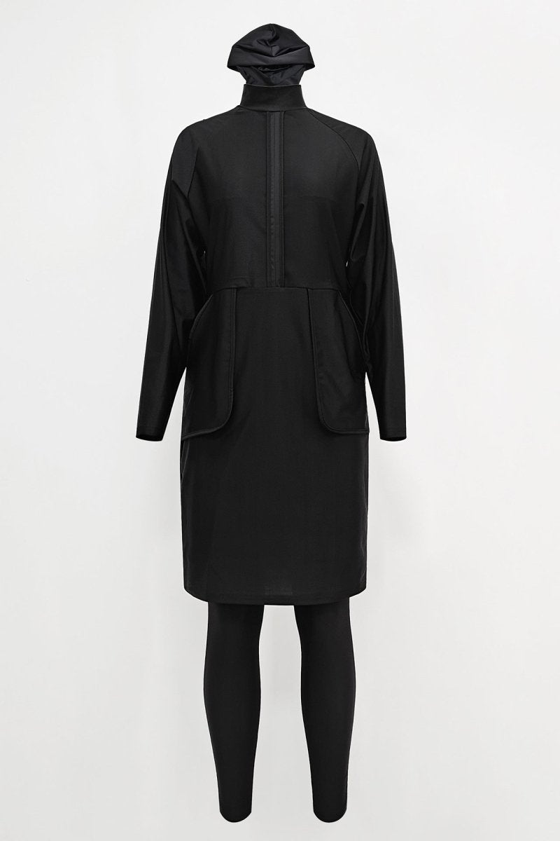 Modest Swimsuit For Muslima, Islamic Burkini Swim Suit, Islamic Swimwear With Hijab (MB021)