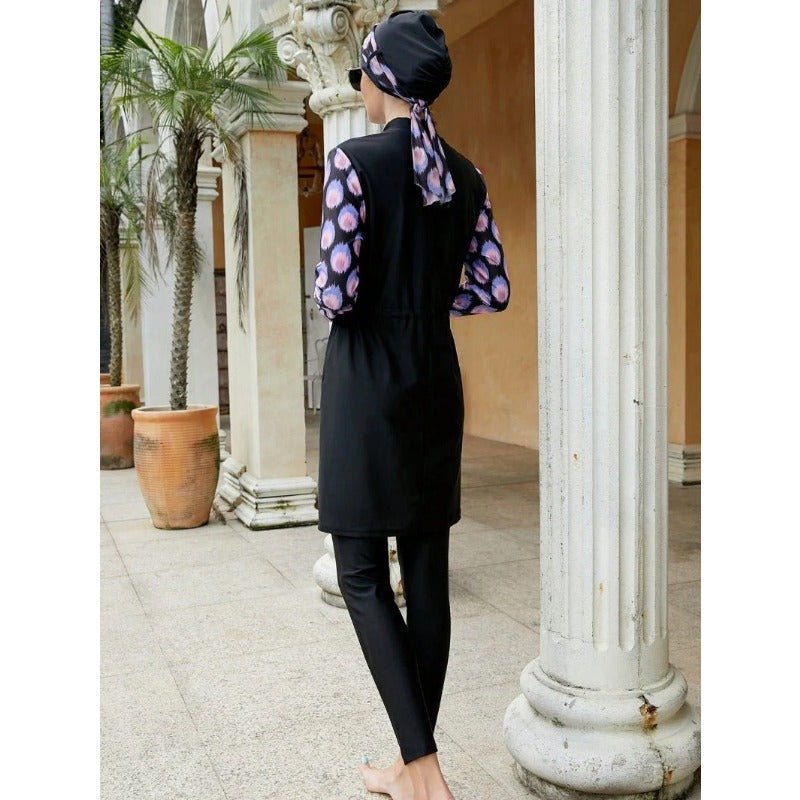 Islamic Swimwear Hijab |  Muslim Women Swimwear Islamic Modest Swimsuit (MB017)