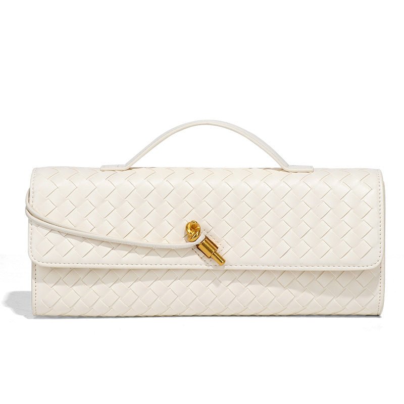Woven PU Leather Clutch Bag(MAC432)